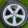 Genuine VW 17 Alloys + Bridgestone Potenza Tyres Image 3