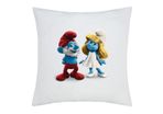 Smurf Cushion cover can be personalised