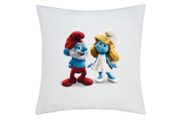 Smurf Cushion cover can be personalised