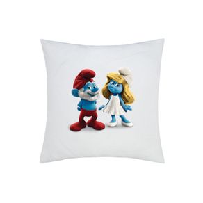 Smurf Cushion cover can be personalised
