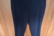 Massimo Dutti Navy Lightweight Trousers Size 10-12
