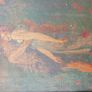 Antique Oil on Canvas with signature 16,4" x 12,4" Image 6