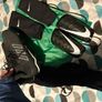 Adidas football boots, Nike shin guards, socks and bag size 9 like new Image 2