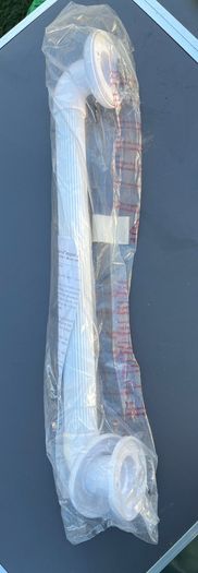white grab rail/ bar 300mm white