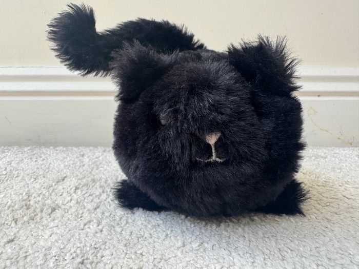 Jellycat Black Caboodle Kitten Soft Toy Small Black  approx. 5 Used Please see photos