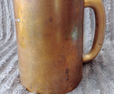 Vintage Solid Brass Tankard / Mug ( India )