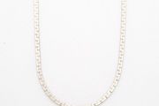 925 Sterling Silver Flat Curb Chain