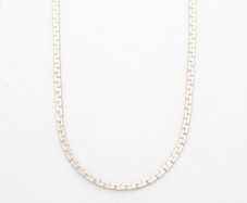 925 Sterling Silver Flat Curb Chain