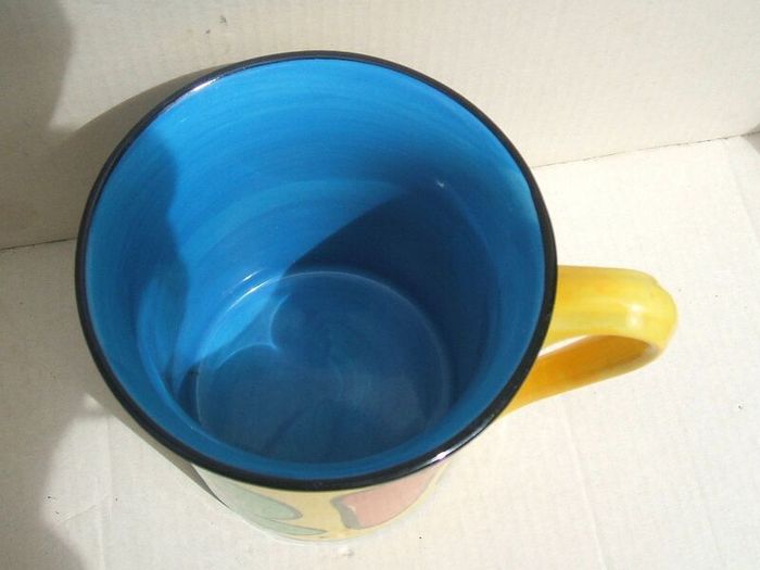 KAREN - a brightly coloured hand-painted & named mug