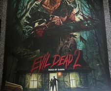 Evil Dead 2 Sideshow Art Print By Ruiz Burgos Limited 150 (sold out)
