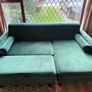 Velvet L Sofa Image 5