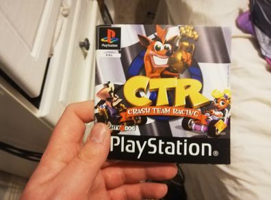 Crash Team Racing PlayStation 1 Manual