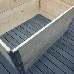 chunky Raised bed planters