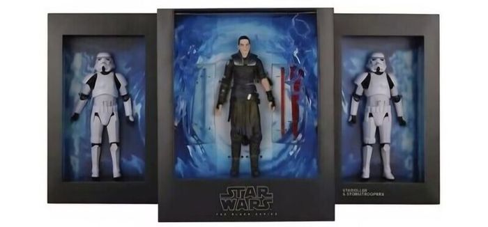 Star Wars The Force Unleashed SDCC Starkiller & Stormtroopers 6" Scale Black Series New & Unopened