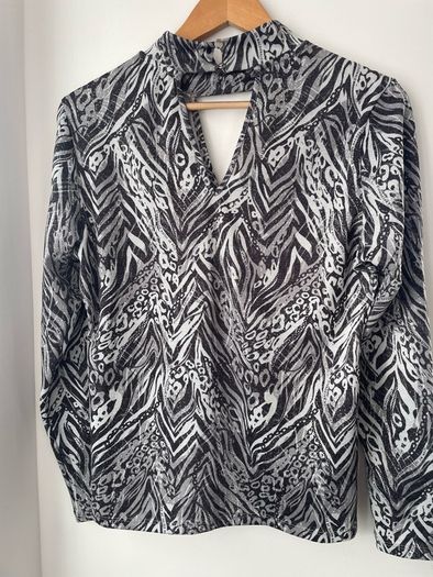 Julien MacDonald star metallized yarn top