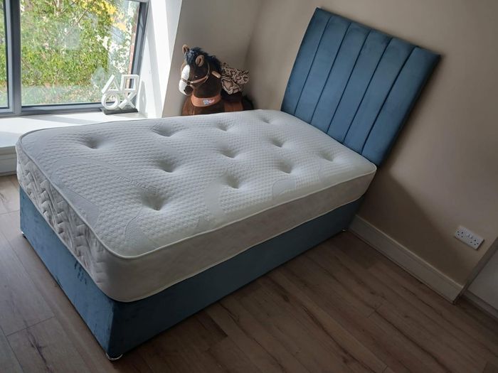 Brand New beds available in all sizes (images of beds delivered to our customers)