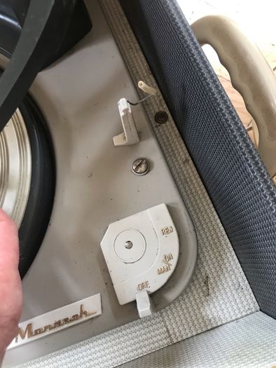 Vintage  Monarch Record Player