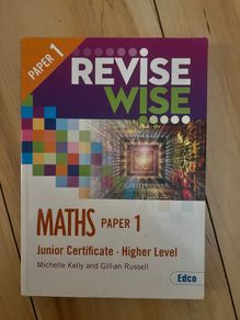 Revise Wise Junior Certificate Revision books