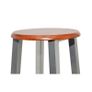 Bar Stools 2 pcs Metal with MDF Seat Image 3