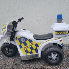 ride on police motor bike