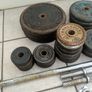 Complete 86.25kg Solid Cast Iron Weight Set  Barbell & Dumbbells Bundle Image 2