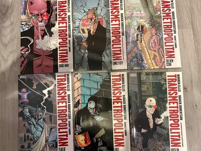 Transmetropolitan Volumes 1-6