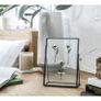 Floral Picture Frame - Black - 18x13.5cm - BRAND NEW - Photos - Flowers - Art Fabric - Pressed Flowers Image 3
