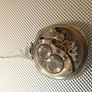 14kt solid gold Waltham pocket watch rare 1930s bird case Image 5