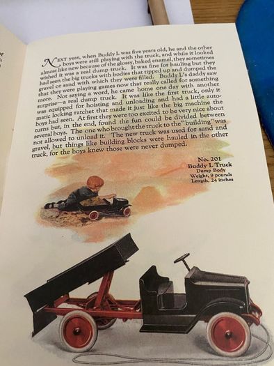 The Buddy "L" Story book