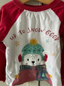Up to Snow good Christmas pyjamas 5-6 years