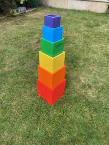 Wooden stacking toy