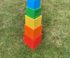 Wooden stacking toy
