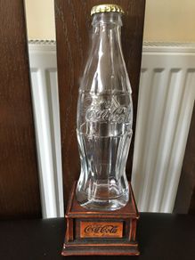Coca Cola Original Crystal Bottle Rare