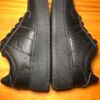 Kappa Boys/Girls Lace Padded Cushioned La Morra Black Leather Trainers Shoes Children's UK11 EUR29   S-B Image 6