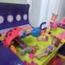 Vintage Polly Pocket Aeroplane and accessories Image 3