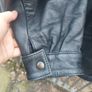 Vintage ladies black leather jacket (free postage) Image 6
