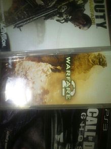 For sale 3 call of Duty for ps3