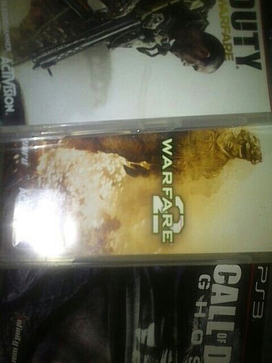 For sale 3 call of Duty for ps3