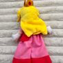 Nintendo Super Mario Princess Peach Plush approx. 20 cm. Used Please see photos Image 7