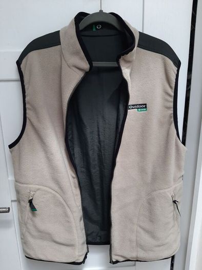 Reversible fleece waistcoat (Adult XL size)