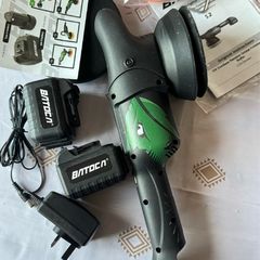 BATOCA S2 12V Cordless Car Polisher Kit - Smart LCD Dual Action Buffer + 2 Batteries