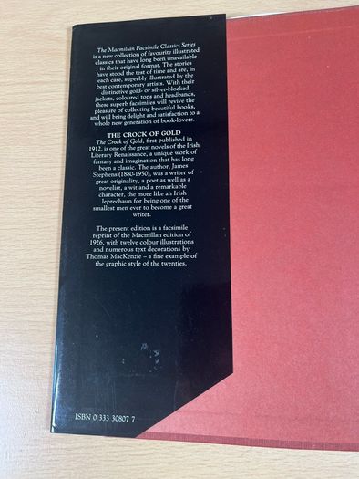 The Crock of Gold, James Stephens, Illustrated - Macmillan - VGC - Hardback