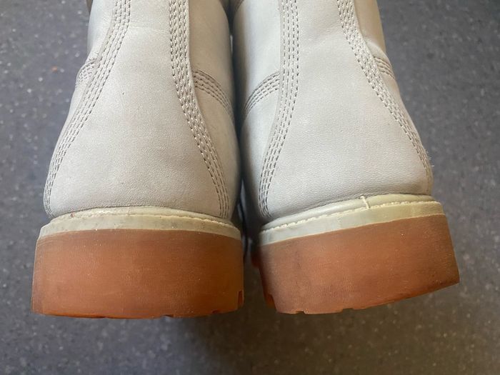 Timberland 6 Inch Premium Boots Waterproof Boots Men Lace up Boots A1GAU Grey UK10