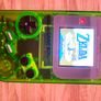 Gameboy Classic DMG Genuine - upgraded screen + ZELDA  cart Image 2