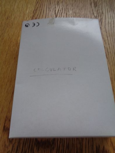Large Blue Calculator for Sale