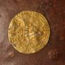 Cheap Hammered Gold Coin! French Charles 7th Demi Ecu, 1422-1461. OFFERS WELCOME. Image 7