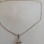 silver chain and pendant Image 2