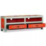 TV Cabinet Solid Mango Wood Hand Painted Image 3