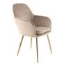 Velvet Muse Dining Bedroom Makeup Dressing Room Chairs Image 3