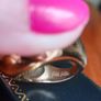 Folli Follie Rose Gold Bombe Ring Image 3